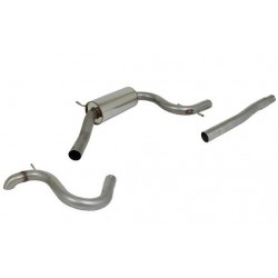 Piper exhaust Volkswagen Golf MK5 1.9 TDI Cat-Back exhaust system 1 Silencer- Discreet, Piper Exhaust, TGOL12AS